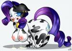 2014 anthro anthrofied blue_eyes blush bovine breasts cattle cutie_mark ep777 equine female friendship_is_magic hair half-closed_eyes horn horse lactating looking_at_viewer mammal milk my_little_pony nipples piercing plain_background pony purple_hair rarity_(mlp) solo tongue tongue_out unicorn white_background
Rating: Questionable
Score: 13
User: lemongrab
Date: January 21, 2014