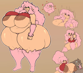 anthro areola areola_slip belly big_areola big_breasts big_butt big_nipples bottomless bottomless_anthro bottomless_female breasts brown_areola brown_body brown_fur brown_nipples butt cleavage clothed clothing clothing_lift curvy_figure duo exposed_breasts eyes_closed female freckled_breasts freckled_hips freckled_legs freckled_shoulders freckled_thighs freckles fur gesture green_eyes hair hand_gesture huge_areola huge_breasts huge_butt huge_hips huge_thighs hyper hyper_butt hyper_hips hyper_thighs lips long_hair looking_at_viewer mature_female navel nipples one_eye_closed open_mouth open_smile pink_body pink_fur pink_hair pink_wool pubes shirt shirt_lift smile solo tan_body tan_skin thick_lips thick_thighs thumbs_up topwear under_boob voluptuous_anthro voluptuous_female wet_hair wide_hips wink wool_(fur) wool_hair xytora jolyne_(xytora) trish_(xytora) bovid caprine kangaroo macropod mammal marsupial sheep 2026 digital_media_(artwork) hi_res multiple_images sketch_page