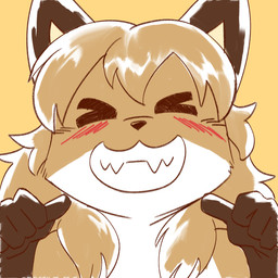 5_fingers >_< anthro big_ears biped blush blush_lines brown_arms brown_nose clenched_teeth close-up excited eyes_closed fangs female fingers front_view fur gesture gloves_(marking) hair hand_gesture humanoid_hands long_hair markings multicolored_body multicolored_fur pointing pointing_at_self pointing_with_thumb red_blush simple_background small_nose solo teeth teeth_showing two_tone_body two_tone_fur white_chest yellow_background conditional_dnp killerfoxkin averi_(fiddleafox) canid canine fox mammal red_fox true_fox 1:1 2024 digital_drawing_(artwork) digital_media_(artwork) hi_res icon shaded