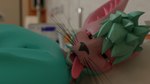 andromorph-lore close-up hospital intersex looking_at_viewer male open_mouth patient solo tongue tongue_out unconscious ventilator aureliusgvh canid canine fox mammal rexouium 16:9 hi_res widescreen