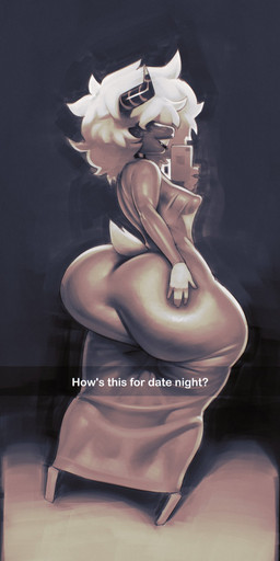 5_fingers anthro areola asking_viewer big_areola big_breasts big_butt big_hair black_horn black_lips breasts butt clothed clothing dress electronics female fingers freckled_face freckles glistening glistening_areola glistening_body glistening_breasts glistening_clothing glistening_dress glistening_hair glistening_skin gloves grey_areola grey_body grey_skin hair hair_over_eyes hand_on_butt handwear holding_object holding_phone horn huge_butt hyper hyper_butt light lips looking_back mirror mirror_selfie neckband neckwear nipples open_mouth phone puffy_areola rear_view selfie simple_background small_tail smile solo striped_horn stripes tail teeth text thick_thighs toothy_smile translucent translucent_clothing translucent_dress white_clothing white_gloves white_hair white_handwear white_tail wide_hips sqoon snapchat demon mammal 1:2 2026 detailed digital_drawing_(artwork) digital_media_(artwork) english_text greyscale hi_res lighting monochrome shaded