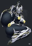 anus areola big_areola big_breasts big_butt breasts butt female genitals nipples nude presenting puffy_areola puffy_nipples pussy simple_background solo thick_thighs mitiz-art digital_extremes tencent warframe valkyr_(warframe) biomechanical humanoid warframe_(species) hi_res