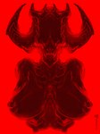 anthro bone breasts female hell horn nipples satanism skull solo neurodyne satan demon humanoid 2022 3:4 half-length_portrait portrait