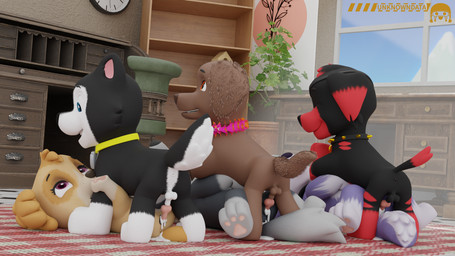 bodily_fluids cum cum_in_vagina cum_inside female feral genital_fluids group male male/female sex young young_feral unknowndata paw_patrol atlas_(unknowndata) everest_(paw_patrol) fan_character gasket_(paw_patrol) mario_(blackwulfo) scorcher_(piratescorcher) skye_(paw_patrol) bird_dog canid canine canis cocker_spaniel domestic_dog hunting_dog husky mammal nordic_sled_dog spaniel spitz 16:9 3d_(artwork) digital_media_(artwork) hi_res widescreen