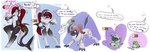 ambiguous_gender anthro anthro_to_feral anthro_to_inanimate clenched_teeth dialogue duo eyewear feral feral_to_inanimate glasses hair inanimate_transformation nude plushification pokeball pokemon_speak ponytail purple_eyes rectangular_glasses shrinking simple_background size_transformation solo_focus species_transformation stacked_transformation standard_pokeball tail teeth text transformation transformation_by_pokeball bose nintendo pokemon oubliette_(simmplicity) simmplicity_(character) substitute_doll absol fish generation_3_pokemon marine pokemon_(species) shark 2025 absurd_res digital_media_(artwork) english_text hi_res sequence