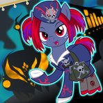 bag clothing cosplay crossplay fangs feral footwear freckles gloves handwear hat headgear headwear legwear male red_eyes shoes solo stockings teeth badumsquish friendship_is_magic hasbro my_little_pony star_tracker_(mlp) earth_pony equid equine horse mammal pony hi_res