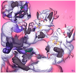 animal_genitalia animal_penis blush blush_lines bodily_fluids butt butt_focus cheek_tuft cum cum_drip cum_in_mouth cum_inside cum_on_face cum_on_penis cumshot dripping duo ejaculation facial_tuft feet fellatio female feral feral_on_feral fluffy fluffy_chest fluffy_ears fluffy_hair fluffy_tail foot_focus genital_fluids genitals gentle_sex hair heart_eyes heart_symbol knotting male mouth_closed mouth_play neck_tuft open_mouth oral oral_knotting oral_penetration pawpads paws penetration penile penis pink_paws purple_paws sex tail tuft vulva mohitopaw nintendo pokemon fan_character generation_1_pokemon pokemon_(species) vulpix hi_res