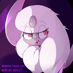 3_toes ambiguous_gender blush dark_body dark_skin fangs feet feral fur hair horn looking_at_viewer messy_hair multicolored_body paws pupils quadruped red_eyes requesting sex_request sharp_horn smile solo tail teeth text toes two_tone_body white_body white_fur white_hair lodetail nintendo pokemon absol canid generation_3_pokemon mammal pokemon_(species) 1:1 2025 aliasing digital_drawing_(artwork) digital_media_(artwork) english_text hi_res shaded