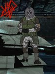 anthro armor avian bird colored great_grey_owl hi_res male monolith_(faction) owl s.t.a.l.k.e.r. simple_background solo strix_(genus) theodore_owl true_owl unknown_artist