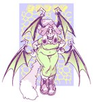 abstract_background anthro band-aid bandage bat_wings biped boots bracelet clothing collar collar_tag dress ear_piercing female floppy_ears footwear green_clothing green_dress green_wings head_wings jewelry membrane_(anatomy) membranous_wings nipple_outline piercing shoes solo spiked_bracelet spikes text tight_clothing tight_dress unusual_wing_placement wings cammypuppy bat canid canine canis domestic_dog hybrid mammal artist_name digital_media_(artwork) hi_res