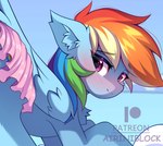 ass_up clothing female patreon_preview rainbowdash solo wings airiniblock friendship_is_magic hasbro my_little_pony mythology rainbow_dash_(mlp) equid equine horse mammal mythological_creature mythological_equine pegasus pony hi_res