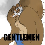 1:1 anal anal_penetration anal_storage animal_genitalia anthro anthro_penetrated backsack balls biped brown_body brown_fur butt cavity_storage cigarette english_text fender fully_sheathed fur furaffinity genitals gentlemen hakijagu1 hybrid image_macro impact_(font) lol_comments male male_penetrated mammal mascot meme object_in_ass object_insertion parody penetration reaction_image sheath shitpost smoking solo text tuft what