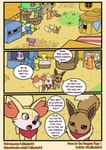 ambiguous_gender dialogue duo_focus female feral group male outside public scarf text walking walking_towards_viewer milachu92 nintendo pokemon pokemon_mystery_dungeon spike_chunsoft brush_(pathwarden) luna_(pathwarden) charmander eevee fennekin generation_1_pokemon generation_2_pokemon generation_3_pokemon generation_4_pokemon generation_6_pokemon kecleon persian_(pokemon) pikachu pokemon_(species) shinx snubbull wigglytuff zigzagoon absurd_res comic english_text hi_res