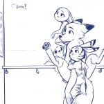 1:1 anal anthro blue_and_white canid canine deer disney female foursome fox group group_sex ittybittykittytittys jack_savage judy_hopps lagomorph leporid male mammal monochrome nick_wilde nude oral public rabbit red_fox sex skye_(zootopia) true_fox zootopia