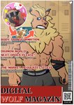 anthro barcode blue_eyes body_hair bulge clothed clothing embarrassed hair happy_trail magazine male mane mane_hair muscular muscular_anthro muscular_male nipples one_eye_closed qr_code scar solo text underwear wink bluewollvieh bandai_namco digimon digimon_(species) felid leomon lion mammal nanimon pantherine absurd_res cover english_text hi_res magazine_cover