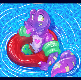 anthro clean_diaper clothed clothing diaper holding_swim_ring inflatable inflatable_toy looking_back male pattern_diaper pool_toy smile solo swim_ring swimming_pool tail tongue tongue_out water wearing_diaper stimtoys zoran animate_inanimate diaper_creature dinosaur living_inflatable prehistoric_species reptile saurischian scalie theropod tyrannosaurid tyrannosauroid tyrannosaurus tyrannosaurus_rex absurd_res hi_res letterbox