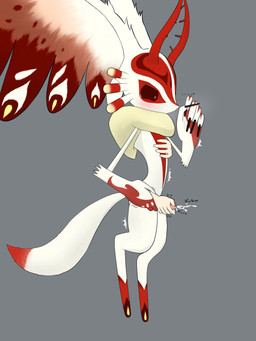 ambiguous_gender ambiguous_human anthro antlers biped black_fingernails black_nails black_sclera blush bodily_fluids breath chest_tuft colored_nails countershade_torso countershading cum cumshot digitigrade dipstick_tail disembodied_hand duo ejaculation ellipsis emanata erection fingernails flash_emanata fluffy fluffy_tail fur genital_fluids genitals grey_background hand_on_chest handjob handjob_from_behind head_wings heart_symbol horn huge_wings human_on_anthro interspecies looking_at_genitalia looking_at_own_penis looking_at_penis looking_at_self looking_down male male/ambiguous male_anthro markings mostly_offscreen_character mostly_offscreen_human mouthless multicolored_body multicolored_fur nails narrowed_eyes neck_tuft orange_penis orgasm penile penis pupils red_body red_fur sex side_view simple_background tail tail_markings tan_body tan_fur tapering_penis tears text tremble_spikes tuft unusual_wing_placement white_body white_fur white_pupils wings wrist_grab ahab_null kirby_(series) kirby_and_the_forgotten_land nintendo chaos_elfilis alien chinchilla chinchillid human mammal rodent starling_(kirby) 2022 3:4 digital_drawing_(artwork) digital_media_(artwork) hi_res japanese_description japanese_text