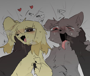 anthro asphyxiation biped bodily_fluids choking dim_lighting disembodied_hand drooling faceless_anthro faceless_character first_person_view fur grey_body grey_fur group heart_pupils heart_reaction heart_symbol high-angle_view larger_anthro larger_male looking_pleasured lying male male/male narrowed_eyes nude nude_anthro nude_male on_back onomatopoeia open_mouth pinned pinned_to_ground questionable_consent red_eyes saliva saliva_on_hand saliva_on_tongue size_difference slim slim_anthro slim_male smaller_anthro smaller_male sound_effects text tongue tongue_out tongue_showing trio veiny_arms watery_eyes yellow_body yellow_fur young young_anthro young_male vitame83 jaegu_(vitame83) luno_(vitame83) canid canine canis domestic_dog mammal 2025 digital_drawing_(artwork) digital_media_(artwork) hi_res korean_text