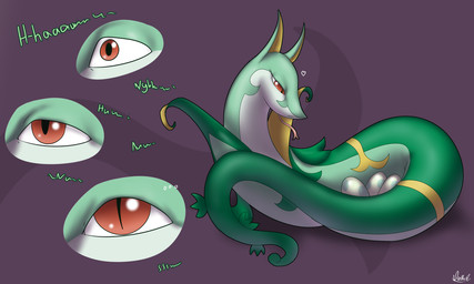 after_transformation confusion dialogue female female_feral feral forked_tongue gender_transformation green_body green_scales hissing human_to_feral identity_death intelligence_loss loss_of_self loss_of_speech markings mtf_transformation multi_frame_sequence nest onomatopoeia plant red_eyes scales simple_background snout solo sound_effects species_transformation tail text tongue transformation transformation_sequence verbal_reaction_to_tf white_body diethyl nintendo pokemon generation_5_pokemon pokemon_(species) reptile scalie serperior snake 5:3 hi_res