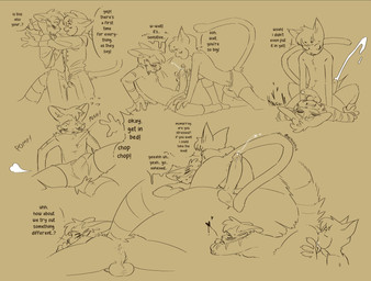 4_fingers affectionate anal anthro anthro_rimming_anthro anus arm_markings athletic athletic_anthro athletic_male backsack ball_fondling balls bed bedroom_sex big_penis blush blush_lines blushing_profusely bodily_fluids bottomwear boxers_(clothing) boxers_only bulge butt canon_couple caring claws clothed clothed_anthro clothed_male clothing crossgender cum cumshot defloration dialogue duo ejaculation embarrassed erection explicitly_stated_consent eyebrows eyes_closed femboy finger_claws fingers flat_cap flirting fluffy fluffy_fur fluffy_tail fondling ftm_crossgender fully_clothed fur furniture genital_fluids genitals gentle_sex hair handjob happy hat head_tuft headgear headwear heart_symbol hotpants humanoid_genitalia humanoid_penis imminent_sex inner_ear_fluff intimate licking love loving_sex male male/male male_anthro male_defloration male_rimming_male male_virgin markings moan motion_lines mutual_defloration nude nude_anthro nude_male on_bed oral orgasm pants pawpads paws penile penis perineum playful precum precum_squirt premature_cumshot premature_ejaculation premature_orgasm puffed_tail pushing rimming romantic romantic_ambiance romantic_couple romantic_sex saliva saliva_on_anus sensitive_penis sex shaking_orgasm shirt short_hair shorts shy simple_background standing stated_virginity striped_arms striped_body striped_fur striped_markings striped_tail stripes surprised sweat tail tail_fetish tail_markings tail_play teeth tender tenderness text throbbing throbbing_bulge throbbing_penis tongue topless topwear tuft twitter_handle underwear underwear_only vest virgin worried yellow_background nerunaur lackadaisy calvin_mcmurray ivy_pepper domestic_cat felid feline felis mammal 2025 digital_drawing_(artwork) digital_media_(artwork) english_text hi_res line_art monochrome