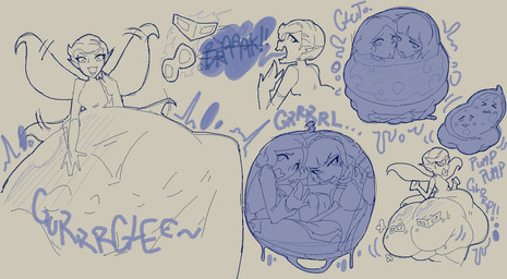 abdominal_bulge acid back_wings belly belly_slap big_belly big_butt bodily_fluids breasts burping burping_up_clothing butt butt_expansion clothing death digested digestion digestion_sequence expansion eyelashes female female_pred female_prey group gurgle_(sound_effect) guts hand_on_belly huge_belly huge_butt human_prey humanoid_pointy_ears humanoid_pred hyper hyper_belly hyper_butt internal intestines legwear looking_back mask medium_breasts multiple_prey not_furry onomatopoeia organs overweight overweight_female overweight_humanoid pointy_ears prey_outline rear_view rumbling_stomach sagging_belly sentient_fat size_difference slap slapping_own_belly slapping_self smaller_pred sound_effects stomach_acid struggling struggling_prey sweat sweaty_butt tattooification text thick_thighs thigh_highs trio vore weight_gain wings butterly atlus megami_tensei persona_(series) persona_5 sega haru_okumura makoto_niijima pixie_(megami_tensei) human humanoid mammal pixie 2026 digital_drawing_(artwork) digital_media_(artwork) multiple_scenes sketch