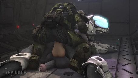 anal anal_penetration armor ball_size_difference balls balls_touching big_balls big_butt bodily_fluids butt cum cum_in_ass cum_inside cum_on_ground cum_string duo erection genital_fluids genitals interspecies larger_sub male male/male male_penetrated male_penetrating male_penetrating_male penetration penis sex size_difference submissive rayhuma halo_(series) microsoft xbox_game_studios alien human humanoid mammal sangheili 16:9 3d_(artwork) 3d_animation animated digital_media_(artwork) high_framerate no_sound short_playtime source_filmmaker_(artwork) video widescreen