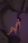abdominal_bulge anal anal_penetration bestiality black_body black_scales bodily_fluids brown_hair claws cloacal_penis dripping duo feral feral_penetrating feral_penetrating_human genital_fluids genitals hair human_on_feral human_penetrated interspecies long_body long_neck long_tail long_tongue male male/male male_on_feral male_penetrated male_penetrating male_penetrating_male nude penetration penis precum precum_drip purple_penis purple_tongue red_eyes saliva saliva_drip scales sex simple_background size_difference smaller_penetrated spade_tail spines spread_legs spreading tail teeth tongue tongue_down_throat wall_sex wings peregr1ne code_geass mythology kururugi_suzaku lelouch_lamperouge dragon human mammal mythological_creature mythological_scalie scalie hi_res