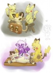 2012 argon_vile bdsm bondage bound cum cum_in_hair cumshot erection female gay hair male masturbation meowth multiple_scenes nintendo orgasm penis pikachu pokémon precum primrose_(character) stunky tickling video_games
Rating: Explicit
Score: 3
User: slyroon
Date: May 01, 2012