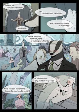 anal anthro bestiality dialogue feral male male/male shipwreck split_form swimming text dakr0819 aquatic cetacean dolphin mammal merfolk oceanic_dolphin toothed_whale absurd_res comic english_text hi_res