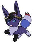 ambiguous_gender clothing feral fur hat headgear headwear purple_body purple_fur simple_background solo white_background bloowolfy fakemon nintendo pokemon napoleon_(species) pokemon_(species) 2023 full-length_portrait hi_res portrait