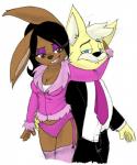 breasts buckteeth clothing critter duo eyeshadow female fur_trim_(clothing) garter_straps lingerie makeup male simple_background teeth white_background dragonlordfluffyxd adrianna_(dragonlordfluffyxd) lennon_(dragonlordfluffyxd) lagomorph leporid mammal rabbit digital_media_(artwork) portrait sketch three-quarter_portrait