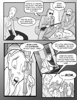 anthro arrested breasts broken_glasses clothing cuff_(restraint) detailed_background dress dying eyewear female freckles glasses group handcuffs male metal_cuffs restraints sunglasses worried chris_fischer disney chip_(disney) dr._snow_(chris_fischer) chipmunk ground_squirrel human mammal rodent sciurid hi_res