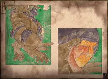 2_penises 4_fingers anal anal_penetration anatomically_correct anatomically_correct_genitalia anatomically_correct_penis animal_genitalia animal_penis anthro anthro_on_bottom anthro_on_feral anthro_on_top anthro_penetrated anthro_penetrating anthro_penetrating_feral anthro_penetrating_male anus aroused beak bestiality biped bodily_fluids bound claws cloaca cloaca_juice cloacal cloacal_penetration coiling coiling_another coiling_around_body coiling_around_leg constricting cum cum_drip cum_splatter day digitigrade dominant dominant_feral dripping duo erection eye_patch eyewear feathered_wings feathers feral feral_on_bottom feral_on_top feral_penetrated feral_penetrating feral_penetrating_anthro feral_penetrating_male fingers french_kissing front_view genital_fluids genitals grass hemipenes high-angle_view hug hugging_another interspecies kissing logo long_tail lying male male/male male_anthro male_feral male_on_feral male_penetrated male_penetrating male_penetrating_male multi_genitalia multi_penis multicolored_penis nude on_bottom on_ground on_top open_mouth orange_penis outside penetration penile penile_penetration penis pink_penis plant pokeball precum precum_drip red_penis rock scales serpentine sex simple_background smile snake_hood standard_pokeball tail tail_feathers tan_penis text three-quarter_view two_tone_penis wings yellow_penis hdyly nintendo pokemon brimstone_(jasafarid) deave avian bird cobra generation_8_pokemon hisuian_decidueye hisuian_form owl pokemon_(species) regional_form_(pokemon) reptile scalie snake 2026 artist_logo artist_name colored_sketch digital_drawing_(artwork) digital_media_(artwork) hi_res signature sketch male_(lore)