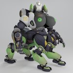 armor big_breasts breasts butt female hero introduction machine nipples non-mammal_breasts non-mammal_nipples or-15_(overwatch) simple_background solo studio white_background koofey blizzard_entertainment overwatch orisa_(overwatch) humanoid robot robot_humanoid taur 1:1 3d_(artwork) absurd_res blender_(artwork) digital_media_(artwork) full-length_portrait hi_res portrait