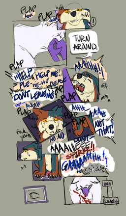 ambiguous_gender ambiguous_penetration anthro beak begging blood blush bodily_fluids crying cuckold death dialogue erection explicitly_stated_nonconsent feral forced fur group male male/male male_penetrated male_penetrating open_mouth penetration pinned rape sex simple_background size_difference snuff tears trio white_body white_fur puppyratcat mythology avian canid canine gryphon hybrid mammal mythological_avian mythological_creature sequence brother_(lore) brothers_(lore) incest_(lore) sibling_(lore) twins_(lore)