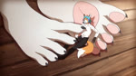2d_animation 5_toes animated anthro barefoot canid canine duo extreme_size_difference feet fjorge foot_fetish foot_focus foot_grinding foot_play fox jayne_(character) larger_male macro male male/male male_feet mammal micro mostly_clothed mouse murid murine pawpads paws plantigrade rodent rubbing silas_(silasmouse) size_difference smaller_male soles stepped_on stomped toes underfoot webm