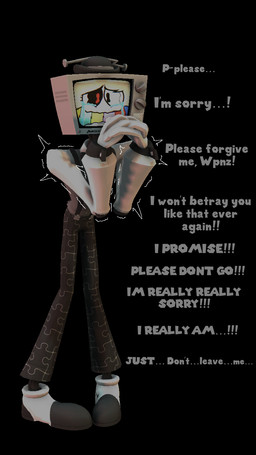 apology begging black_background bodily_fluids crying electronics for_a_head light male screen screen_face shaking_arms simple_background solo tears television text goodbudsog glitch_productions prisma3d smg4 mr._puzzles object_head screen_head tv_head 3d_(artwork) 9:16 digital_media_(artwork) english_text hi_res lighting