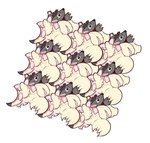 anthro big_breasts big_butt big_ears big_eyes big_tail bodily_fluids breasts butt butt_grab crying duo eyes_closed female fur grey_body grey_fur hand_on_butt hooves hug huge_breasts male male/female raised_tail simple_background tail tears thick_thighs white_body white_fur white_wool wool_(fur) twtr jim_the_lamb wolf_(twtr) bovid canid canine canis caprine humanoid mammal sheep wolf