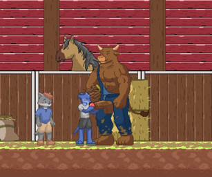 2_horns abdominal_bulge abs adult_on_young after_sex age_difference all_fours anal anal_orgasm anal_penetration animal_genitalia animal_penis anthro anthro_on_feral anthro_penetrated anthro_rimming anthro_rimming_feral anus bag balls barn bestiality big_balls big_penis black_bottomwear black_clothing black_eyes black_hair black_mane black_nose black_shorts black_tail blue_body blue_clothing blue_hair blue_nose blue_overalls blue_scales blue_shirt blue_t-shirt blue_tail blue_topwear blush bodily_fluids boss_and_employee bottomwear brown_body brown_clothing brown_ears brown_footwear brown_fur brown_nipples brown_nose brown_shoes brown_tail bulge butt close-up clothing cum cum_in_ass cum_inflation cum_inside cum_on_balls cum_on_butt cum_on_chest cum_on_face cum_on_penis drooling dry_humping ejaculation equine_anus equine_genitalia equine_penis erection feral feral_penetrating feral_penetrating_anthro feral_rimmed flip_flops footwear forced forced_rimming from_behind_position frown fur genital_fluids genitals grey_body grey_clothing grey_ears grey_fur grey_shirt grey_t-shirt grey_tail grey_topwear group hair half-closed_eyes hand_on_back hand_on_head hand_on_penis hand_on_tail hands-free hay hay_bale head_grab horn huge_penis humanoid_genitalia humanoid_penis inflation inside kissing kissing_while_penetrated leaking leaking_anus leaking_cum looking_at_another looking_back looking_pleasured lube lube_bottle lying lying_on_another male male/male male_penetrated male_penetrating male_penetrating_male male_rimmed male_rimming mane multicolored_body multicolored_fur multicolored_scales muscular muscular_anthro muscular_male narrowed_eyes nipples nude on_back oral orange_hair orgasm overalls pecs penetration penile penile_penetration penis penis_in_ass puffy_anus rimmed_while_penetrating rimming rimming_male saliva sandals scales sex shirt shoes shorts size_difference small_balls small_penis smile standing sweat t-shirt tail tail_grab tan_horn teeth text thrusting topwear torn_clothing torn_overalls two_tone_body two_tone_fur two_tone_scales two_tone_tail unzipped unzipped_clothing vein veiny_penis white_eyes wood yellow_bottomwear yellow_clothing yellow_shorts young young_anthro young_male young_penetrated young_rimming younger_male younger_penetrated zipper rem99 better_be_kid mythology mr._bronn_(better_be_kid) nath_macben_(better_be_kid) vector_(better_be_kid) bovid bovine canid canine canis cattle dragon equid equine horse mammal mythological_creature mythological_scalie scalie wolf 2026 2d_animation 6:5 animated digital_media_(artwork) english_text long_playtime no_sound pixel_(artwork) pixel_animation url video