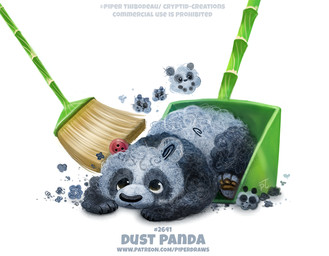 ambiguous_gender bamboo black_eyes broom button_(fastener) cleaning_tool dust dustpan humor paper_clip pawpads pun simple_background solo sweeping text visual_pun white_background piper_thibodeau animate_inanimate bear giant_panda mammal digital_media_(artwork) digital_painting_(artwork) english_text painting_(artwork) url