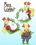 anthro belly big_belly big_breasts big_butt breasts butt canid canine chest_tuft delphox duo fatal_vore female fox fur generation_6_pokemon hi_res huge_belly huge_butt inner_ear_fluff larger_anthro larger_female larger_pred mammal naturally_censored nintendo nipple_tuft pokemon pokemon_(species) razzbian red_eyes size_difference smaller_prey thick_thighs tuft vore weight_gain yellow_body yellow_fur