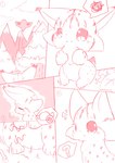 comic felid feline female feral hi_res hungry kemono lynx mammal nakimayo panel_skew sigh toddler young