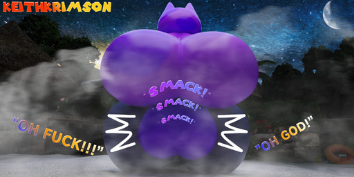 anthro balls big_balls big_butt butt duo genitals huge_balls huge_butt hyper hyper_balls hyper_genitalia male male/male male_penetrated male_penetrating musk nude penetration purple_body sex text thick_thighs wide_hips keithkrimson animal_crossing nintendo bob_(animal_crossing) rover_(animal_crossing) domestic_cat felid feline felis mammal 3d_(artwork) absurd_res blender_(artwork) digital_media_(artwork) english_text hi_res widescreen