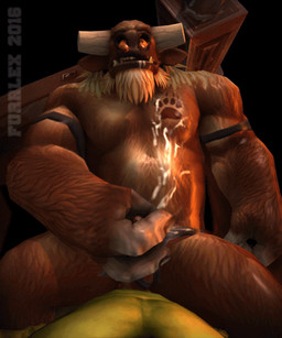 anal anal_penetration anthro anthro_penetrated anvil_position balls beard belt biceps black_background bodily_fluids brown_body brown_fur cum cum_on_belly cum_on_body duo erection facial_hair facial_piercing first_person_view from_front_position fur genital_fluids genitals green_body green_skin horn humanoid_on_anthro humanoid_penetrating humanoid_penetrating_anthro humanoid_pov interspecies legs_up male male/male male_on_anthro male_on_humanoid male_penetrated male_penetrating male_penetrating_male male_pov masturbating_while_penetrated masturbation muscular muscular_humanoid muscular_male nose_piercing nose_ring nude paws penetrating_pov penetration penile penile_masturbation penile_penetration penis penis_in_ass piercing ring_piercing sex simple_background furrlex blizzard_entertainment warcraft bovid bovine humanoid mammal orc tauren 2016 3d_(artwork) 3d_animation 5:6 animated digital_media_(artwork) watermark