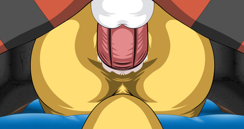 ambiguous_gender anal anal_penetration anthro anus anvil_position backsack balls bed black_body black_scales bodily_fluids butt close-up duo erection faceless_character faceless_male from_front_position fur furniture genital_fluids genitals humanoid_genitalia humanoid_penis indoor_nudity indoor_sex inside interspecies legs_up lying male male/ambiguous male_penetrating multicolored_body multicolored_fur multicolored_scales music nude on_back on_bed penetration penis rear_view red_body red_scales scales sex thick_penis two_tone_body two_tone_fur white_body white_fur white_scales yellow_body yellow_fur dragonkris sound_warning vanillacreamkris bandai_namco digimon canid canine digimon_(species) guilmon mammal renamon scalie 2016 animated animated_webp digital_media_(artwork) hi_res loop sound