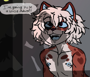 adolescent anthro cuckold dialogue fangs male male_anthro medium_hair nipple_piercing nipples nude offscreen_female offscreen_male offscreen_sex open_mouth open_smile piercing shadow silhouette silhouetted_penis silhouetted_sex smile solo teeth text voyeur young young_anthro young_male ringpaw canid canine canis felid mammal pantherine snow_leopard wolf 2025 english_text brother_(lore) brother_and_sister_(lore) incestuous_voyeur_(lore) sibling_(lore) sister_(lore)