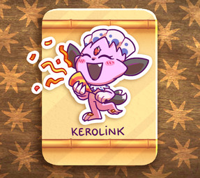 ambiguous_gender anthro blush chibi claws digit_ring eyes_closed eyewear feathers feet fur glasses happy jewelry paws pink_body pink_fur ring soles solo sticker tail toe_ring toes perceval_robin nintendo pokemon kerolink generation_4_pokemon pokemon_(species) weavile digital_media_(artwork) full-length_portrait hi_res portrait