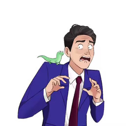 accessory black_hair blue_clothing blue_shirt blue_topwear clothing female feral group hair male necktie shirt simple_background singing surprised topwear trio white_background rayaloverbutler disney hoppers_(disney) pixar jerry_generazzo mabel_tanaka tom_(hoppers) human lizard mammal reptile scalie 1:1 2026 animated korean_audio short_playtime sound video