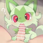 bestiality blush censor_bar cheek_tuft duo erection facial_tuft female feral first_person_view frown fur genitals glans green_body green_fur green_tail human_on_feral human_pov humanoid_genitalia humanoid_penis interspecies male male_on_feral male_pov mouth_closed nude paws penis pupils quadruped question_mark red_eyes tail tuft himimi nintendo pokemon generation_9_pokemon human mammal pokemon_(species) sprigatito 1:1 censored hi_res