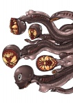 anthro breasts female feral monster_girl_(genre) nightmare_fuel nipples non-mammal_breasts non-mammal_nipples nude open_mouth parasite serpentine sharp_teeth teeth what tagane cyclostomata eel fish jawless_fish lamprey marine